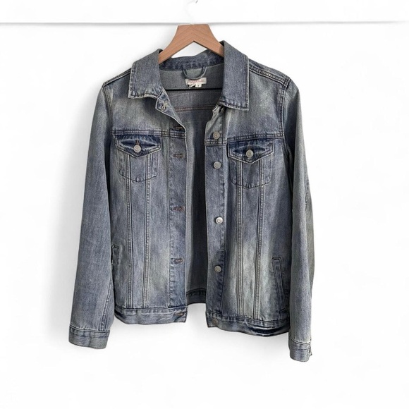 Ingrid & Isabel MAMA Blue Denim Jacket Small - Picture 6 of 8
